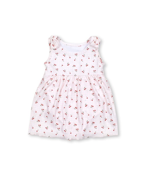 SLAP SLIP（スラップスリップ）の「SLAPSLIP/肩リボンチェリー柄ワンピース型スイムウェア(80~110cm)（水着・キッズ・ホワイト系その他/ピンク系その他・110/80/100/90）」の15枚目の写真