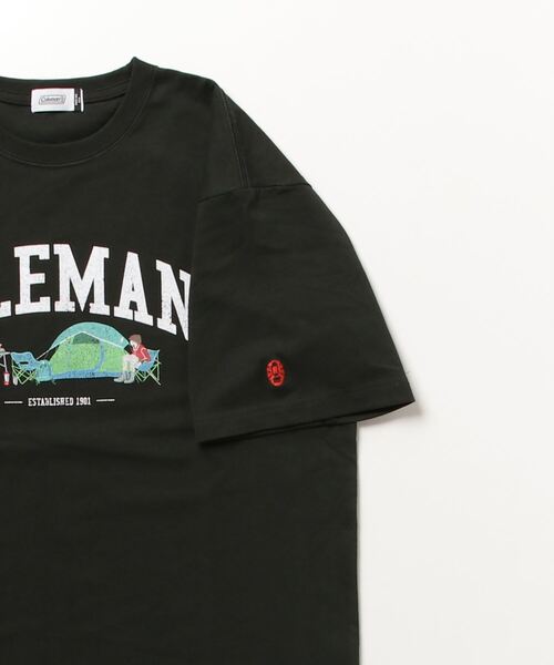 COLEMAN(コールマン)の「【 Coleman / コールマン 】 キャンプ プリント 半袖 TシャツCM6777 T KFI(Tシャツ/カットソー・メンズ・チャコール/ホワイト/グリーン・MEDIUM/LARGE/X-LARGE)」の5枚目の写真