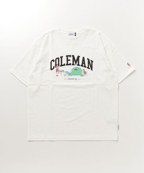 COLEMAN(コールマン)の「【 Coleman / コールマン 】 キャンプ プリント 半袖 TシャツCM6777 T KFI(Tシャツ/カットソー・メンズ・チャコール/ホワイト/グリーン・MEDIUM/LARGE/X-LARGE)」の7枚目の写真