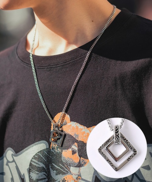 improves(インプローブス)の「トップチャーム チェーン ネックレス(ネックレス・メンズ・シルバー系その他2/シルバー/シルバー系その他4/シルバー系その他/シルバー系その他3・FREE)」の3枚目の写真