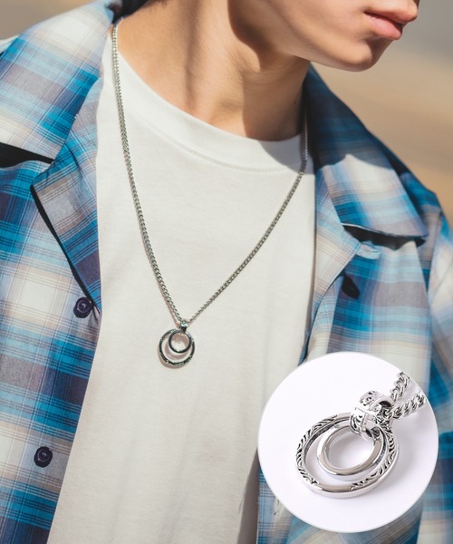 improves(インプローブス)の「トップチャーム チェーン ネックレス(ネックレス・メンズ・シルバー系その他2/シルバー/シルバー系その他4/シルバー系その他/シルバー系その他3・FREE)」の2枚目の写真