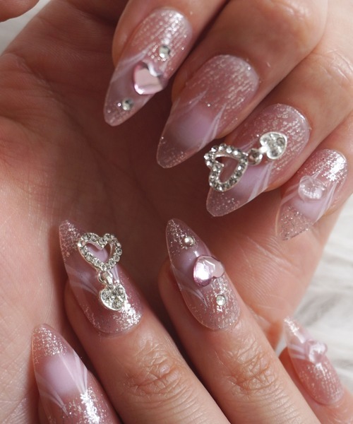 Port（ポート）の「【 Jelly moo / ジェリームー 】 3D ラインストーン ハンド ネイルチップ_（ネイルシール/ネイルチップ・レディース・A/C/D/E/F/B/H/G・FREE/F）」の21枚目の写真