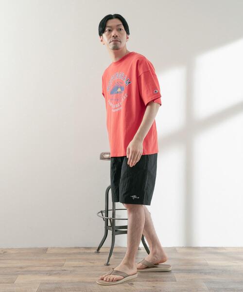 ITEMS URBANRESEARCH（アイテムズ アーバンリサーチ）の「撥水加工 オールラウンドナイロンショーツ（その他パンツ・メンズ・イエロー/パープル/ブラック/オレンジ/グリーン・LARGE/MEDIUM）」の10枚目の写真