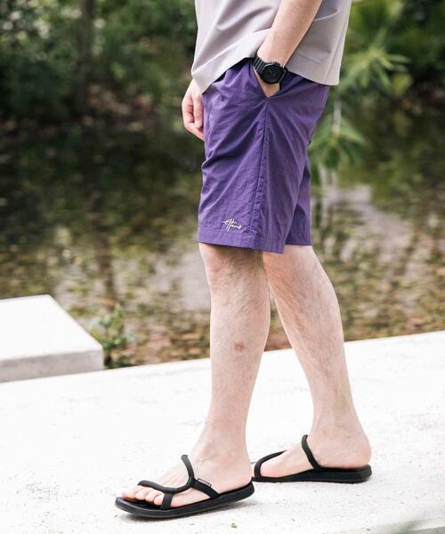 ITEMS URBANRESEARCH（アイテムズ アーバンリサーチ）の「撥水加工 オールラウンドナイロンショーツ（その他パンツ・メンズ・イエロー/パープル/ブラック/オレンジ/グリーン・LARGE/MEDIUM）」の15枚目の写真