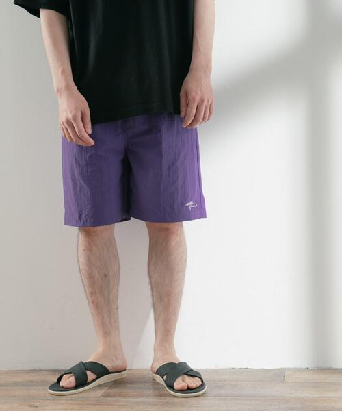 ITEMS URBANRESEARCH（アイテムズ アーバンリサーチ）の「撥水加工 オールラウンドナイロンショーツ（その他パンツ・メンズ・イエロー/パープル/ブラック/オレンジ/グリーン・LARGE/MEDIUM）」の17枚目の写真