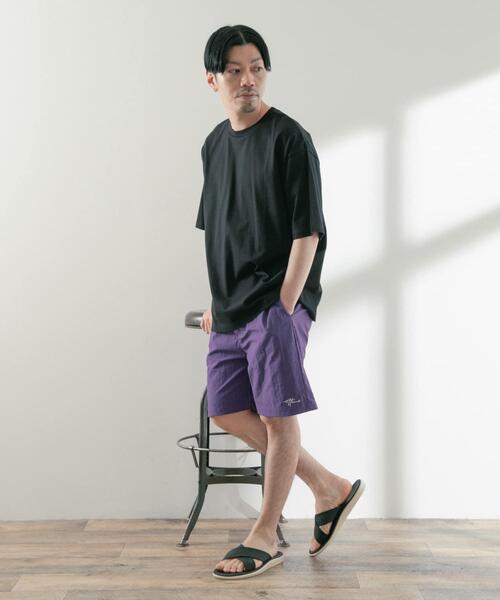 ITEMS URBANRESEARCH（アイテムズ アーバンリサーチ）の「撥水加工 オールラウンドナイロンショーツ（その他パンツ・メンズ・イエロー/パープル/ブラック/オレンジ/グリーン・LARGE/MEDIUM）」の20枚目の写真