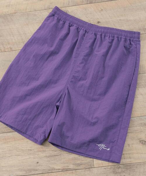 ITEMS URBANRESEARCH（アイテムズ アーバンリサーチ）の「撥水加工 オールラウンドナイロンショーツ（その他パンツ・メンズ・イエロー/パープル/ブラック/オレンジ/グリーン・LARGE/MEDIUM）」の21枚目の写真