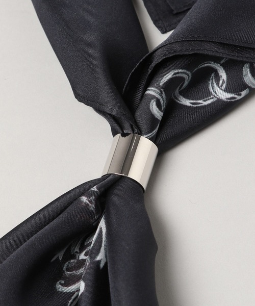 HARE(ハレ)の「シルクガラスカーフ(HARE)(バンダナ/スカーフ・メンズ・ブラック/ブラウン・FREE)」の20枚目の写真