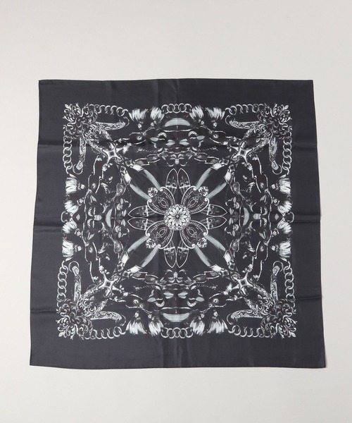 HARE(ハレ)の「シルクガラスカーフ(HARE)(バンダナ/スカーフ・メンズ・ブラック/ブラウン・FREE)」の21枚目の写真