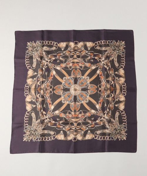 HARE(ハレ)の「シルクガラスカーフ(HARE)(バンダナ/スカーフ・メンズ・ブラック/ブラウン・FREE)」の19枚目の写真