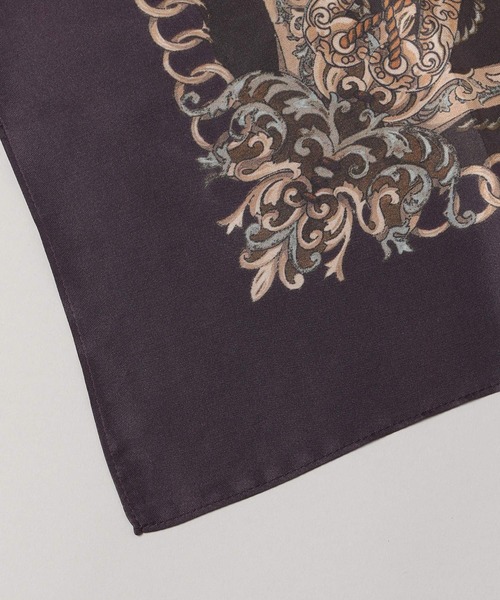 HARE(ハレ)の「シルクガラスカーフ(HARE)(バンダナ/スカーフ・メンズ・ブラック/ブラウン・FREE)」の15枚目の写真