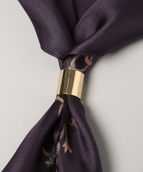 HARE(ハレ)の「シルクガラスカーフ(HARE)(バンダナ/スカーフ・メンズ・ブラック/ブラウン・FREE)」の22枚目の写真