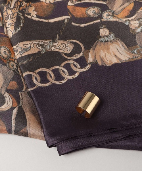 HARE(ハレ)の「シルクガラスカーフ(HARE)(バンダナ/スカーフ・メンズ・ブラック/ブラウン・FREE)」の16枚目の写真