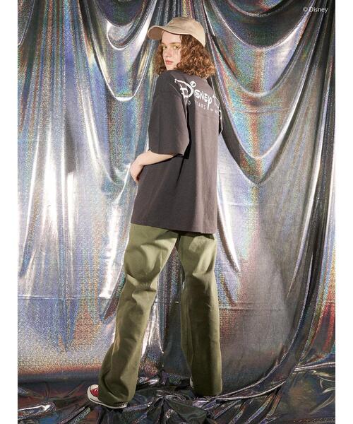 Disney(ディズニー)の「100year 切り替え半袖カットプルオーバー(Tシャツ/カットソー・レディース・チャコールグレー/ホワイト・FREE)」の19枚目の写真