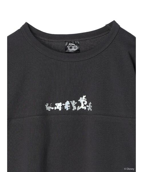 Disney(ディズニー)の「100year 切り替え半袖カットプルオーバー(Tシャツ/カットソー・レディース・チャコールグレー/ホワイト・FREE)」の21枚目の写真