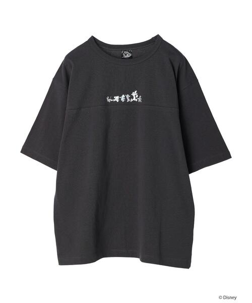Disney(ディズニー)の「100year 切り替え半袖カットプルオーバー(Tシャツ/カットソー・レディース・チャコールグレー/ホワイト・FREE)」の22枚目の写真