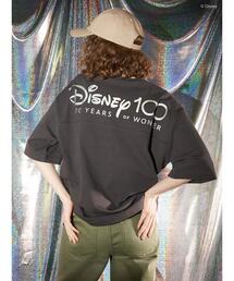 Disney | 100year 切り替え半袖カットプルオーバー(Tシャツ/カットソー)