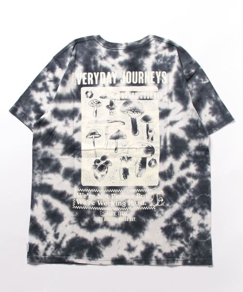 【セール】DESIGN TEE/BANKS(バンクス)半袖タイダイバックプリントTシャツ（Tシャツ/カットソー）｜BANKS（バンクス）