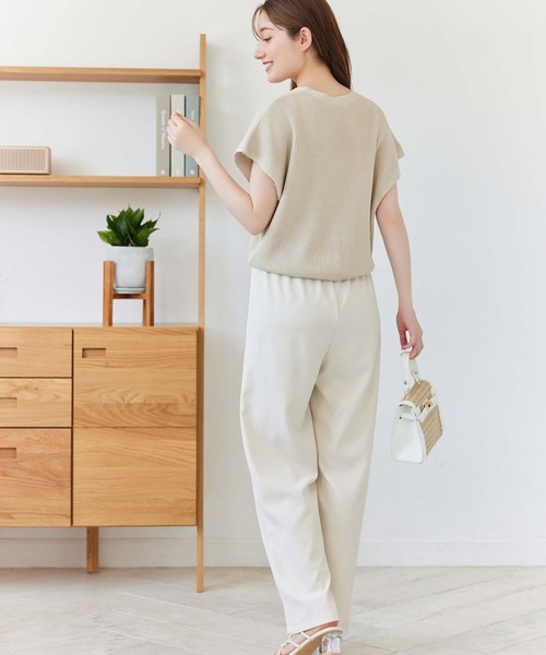 fifth（フィフス）の「ドロストリラックスパンツ（その他パンツ・レディース・ブラック/ベージュ/アイボリー/ネイビー・XS/M）」の13枚目の写真