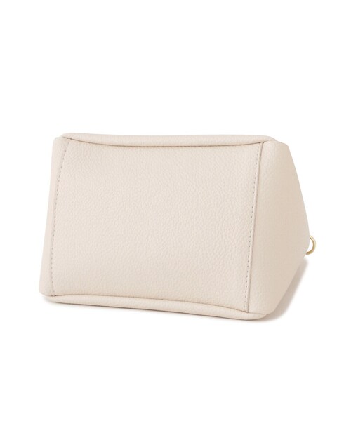 NATURAL BEAUTY BASIC(ナチュラルビューティーベーシック)の「◇【Oggi11月号掲載】トライアングルミニトート(トートバッグ・レディース・ブラウン/オフホワイト/ゴールド/ベージュ/ブラック・フリ-)」の13枚目の写真
