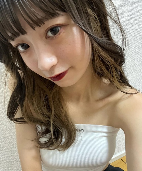 Chick(チック)の「【CHICK ORIGINAL】ワンポイント刺繍 リブベアトップ/チューブトップ 2WAY(キャミソール・レディース・ホワイト/ブラック・FREE)」の11枚目の写真