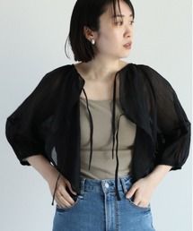 シアーボレロブラウス