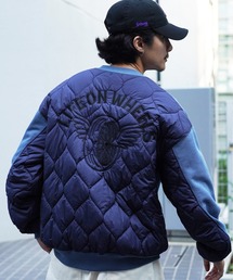 schott（ショット）の「【WEB LIMITED】Schott/ショット/BACK QUILTED SWEAT/バック キルティング スウェット（スウェット・メンズ）」