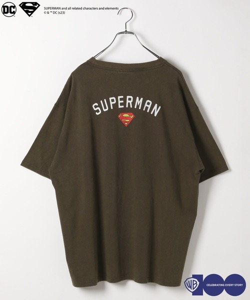 niko and...（ニコアンド）の「【ワーナー・ブラザース】SUPERMANコラボアソートプリントT（Tシャツ/カットソー・メンズ・オフホワイト/ライトグレー/チャコール・LARGE/MEDIUM）」の10枚目の写真