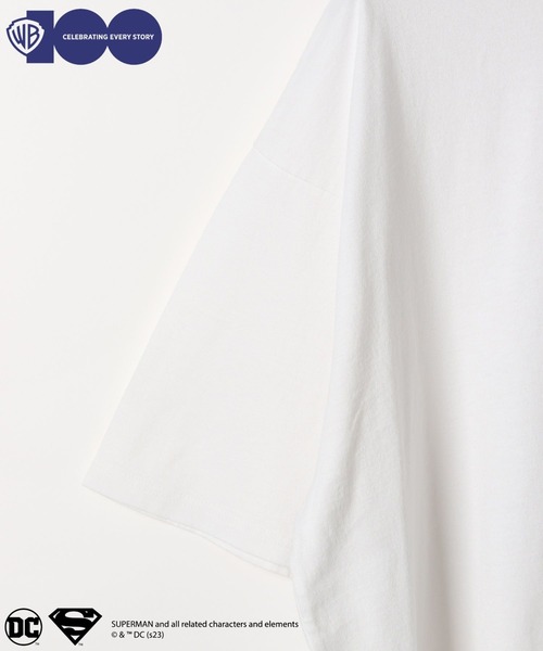 niko and...（ニコアンド）の「【ワーナー・ブラザース】SUPERMANコラボアソートプリントT（Tシャツ/カットソー・メンズ・オフホワイト/ライトグレー/チャコール・LARGE/MEDIUM）」の12枚目の写真