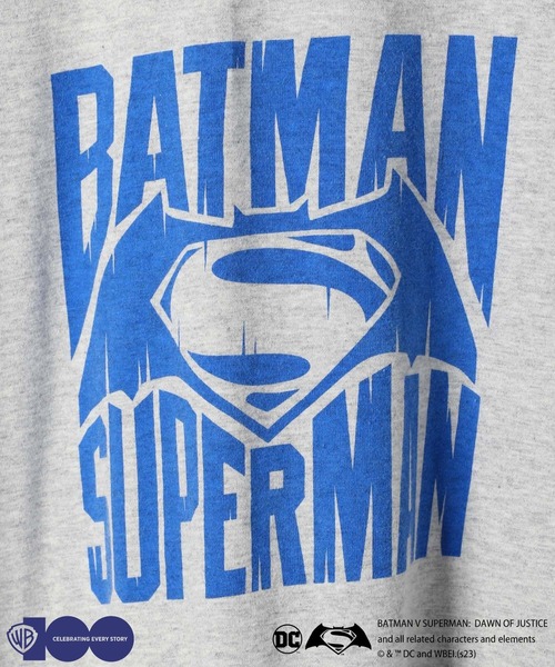 niko and...（ニコアンド）の「【ワーナー・ブラザース】SUPERMANコラボアソートプリントT（Tシャツ/カットソー・メンズ・オフホワイト/ライトグレー/チャコール・LARGE/MEDIUM）」の4枚目の写真