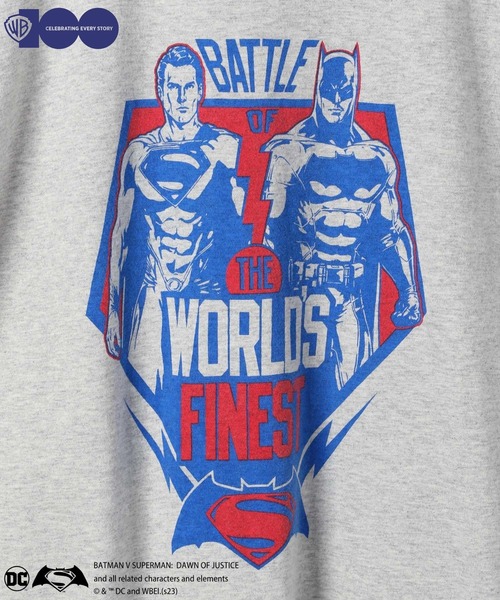 niko and...（ニコアンド）の「【ワーナー・ブラザース】SUPERMANコラボアソートプリントT（Tシャツ/カットソー・メンズ・オフホワイト/ライトグレー/チャコール・LARGE/MEDIUM）」の5枚目の写真