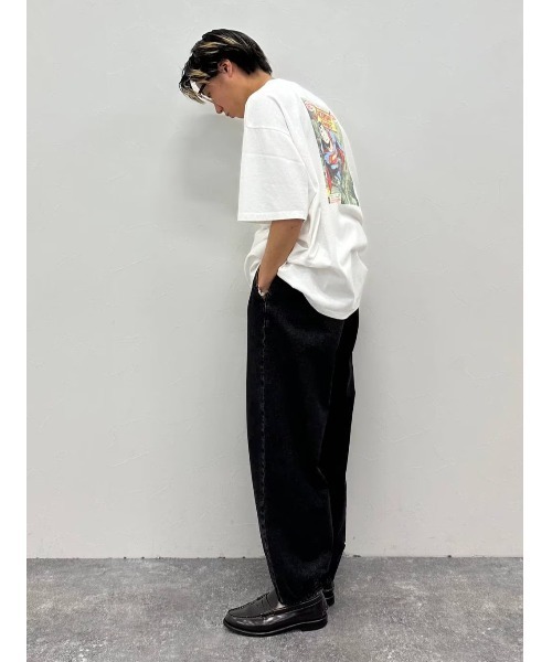 niko and...（ニコアンド）の「【ワーナー・ブラザース】SUPERMANコラボアソートプリントT（Tシャツ/カットソー・メンズ・オフホワイト/ライトグレー/チャコール・LARGE/MEDIUM）」の21枚目の写真