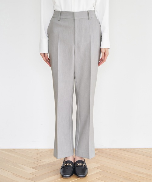 ROPE' PICNIC（ロペピクニック）の「スティックカラーパンツ（スラックス・レディース・オレンジ/ブラック/グレー/ブルー・36/38/40）」の6枚目の写真