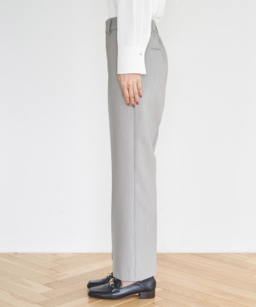 ROPE' PICNIC（ロペピクニック）の「スティックカラーパンツ（スラックス・レディース・オレンジ/ブラック/グレー/ブルー・36/38/40）」の7枚目の写真