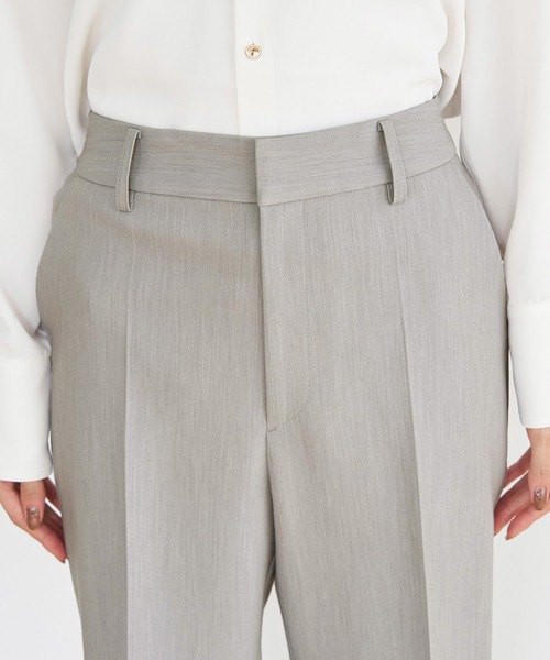 ROPE' PICNIC（ロペピクニック）の「スティックカラーパンツ（スラックス・レディース・オレンジ/ブラック/グレー/ブルー・36/38/40）」の9枚目の写真