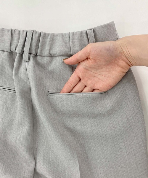 ROPE' PICNIC（ロペピクニック）の「スティックカラーパンツ（スラックス・レディース・オレンジ/ブラック/グレー/ブルー・36/38/40）」の13枚目の写真