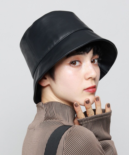 PAGEBOY（ページボーイ）の「ウィンターアソートバケハ（ハット・レディース・ブラック/ブラック系その他・FREE）」の2枚目の写真