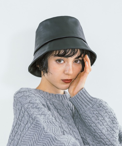 PAGEBOY（ページボーイ）の「ウィンターアソートバケハ（ハット・レディース・ブラック/ブラック系その他・FREE）」の3枚目の写真