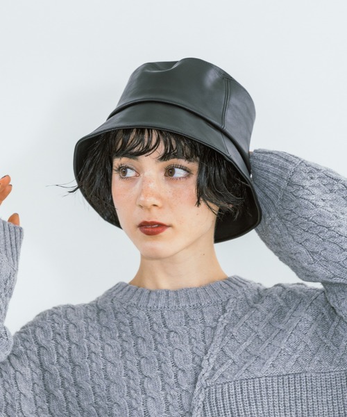 PAGEBOY（ページボーイ）の「ウィンターアソートバケハ（ハット・レディース・ブラック/ブラック系その他・FREE）」の5枚目の写真