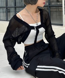 PAGEBOY | スパンコールメッシュボレロ(カーディガン/ボレロ)