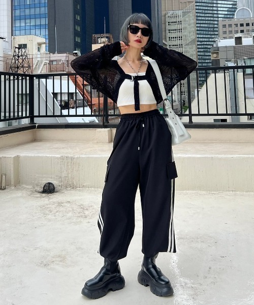 PAGEBOY（ページボーイ）の「スパンコールメッシュボレロ