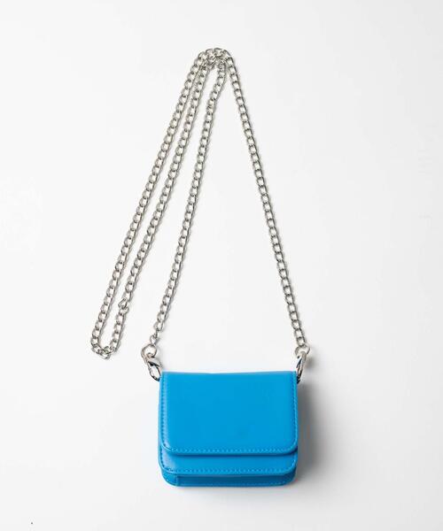 WEGO（ウィゴー）の「WEGO/チェーンミニウォレット（財布・レディース・ブラック/ブルー/その他1/その他2/ホワイト・FREE）」の8枚目の写真