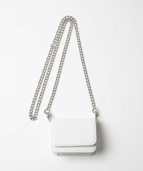 WEGO（ウィゴー）の「WEGO/チェーンミニウォレット（財布・レディース・ブラック/ブルー/その他1/その他2/ホワイト・FREE）」の15枚目の写真