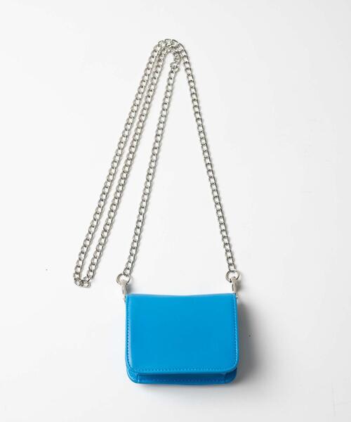 WEGO（ウィゴー）の「WEGO/チェーンミニウォレット（財布・レディース・ブラック/ブルー/その他1/その他2/ホワイト・FREE）」の9枚目の写真