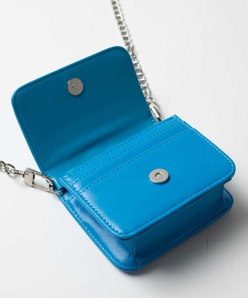 WEGO（ウィゴー）の「WEGO/チェーンミニウォレット（財布・レディース・ブラック/ブルー/その他1/その他2/ホワイト・FREE）」の11枚目の写真