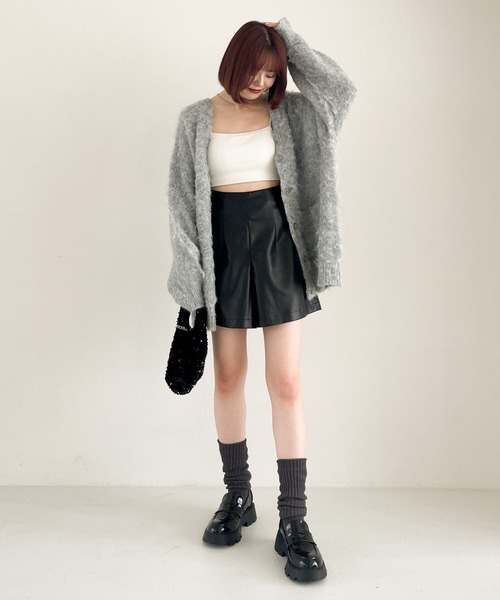 Heather(ヘザー)の「ハイウエストショートパンツ 967878(その他パンツ・レディース・アイボリー/ブラック・S/M)」の12枚目の写真