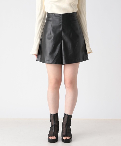 Heather(ヘザー)の「ハイウエストショートパンツ 967878(その他パンツ・レディース・アイボリー/ブラック・S/M)」の14枚目の写真