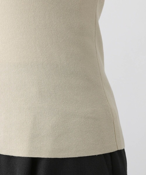 A part by（アパートバイ）の「スクエアニットタンク（タンクトップ・レディース・アイボリー/ブラック/グリーン系その他4/パープル・FREE）」の15枚目の写真