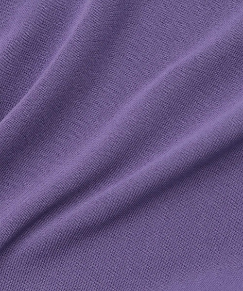 A part by（アパートバイ）の「スクエアニットタンク（タンクトップ・レディース・アイボリー/ブラック/グリーン系その他4/パープル・FREE）」の19枚目の写真