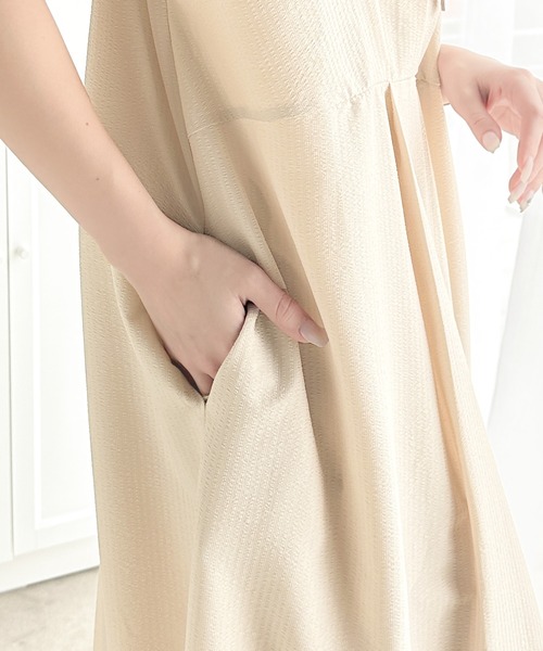★ELF SACK★ フレンチ風 パフスリーブ ワンピース/送料込 ☆ELF SACK☆ フレンチ風 パフスリーブ ワンピース/送料込